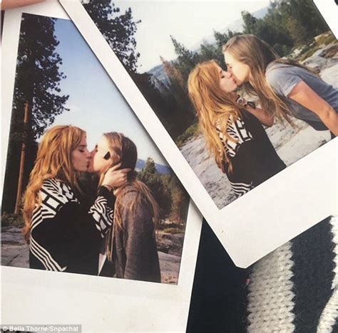 bella thorne lesbian|Bella Thorne kissed and helped a fan come out during Pride month